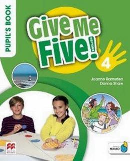 GIVE ME FIVE! 4 PUPIL S BOOK PACK W/ACTIVITY BOOK